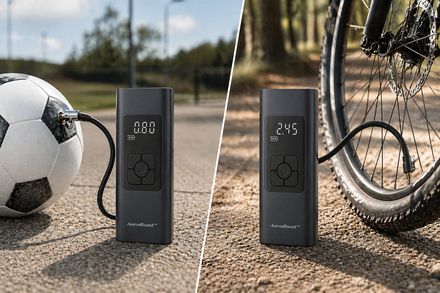 AeroRoad™ – Inflate Your Tires Anywhere in 2 Minutes