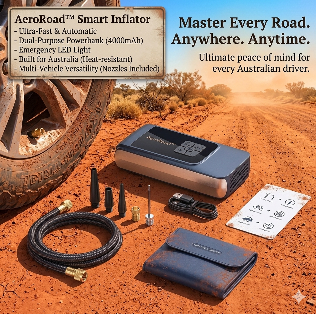 AeroRoad™ | High-Performance Smart Tyre Inflator